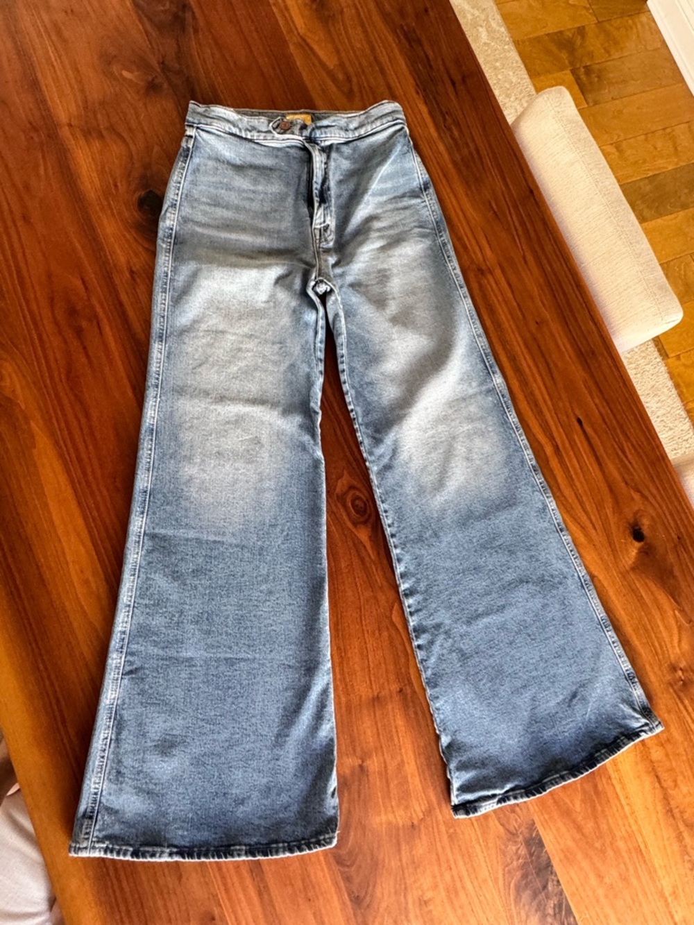 MOTHER THE TAB ROLLER SKIMP in Fight For Your Right - Size 27 - Picture 5 of 12